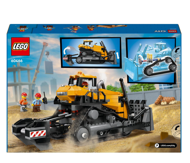 LEGO City 60466 Żółty buldożer z ładowarką - 1331643 - zdjęcie 3